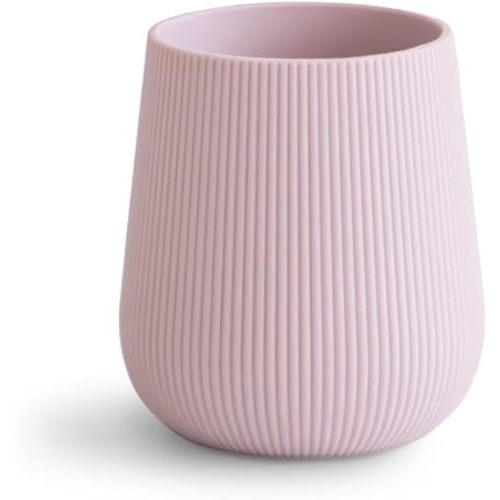 mushie Silicone Baby Starter Training Cup | 6 Months+ (Soft Lilac)