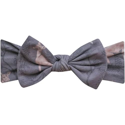 Copper Pearl Baby Bows: Stylish Headbands for Baby Girls, Premium Soft and Stretchy Baby Headbands, Perfect for Newborns, Trendy Designs - Timber