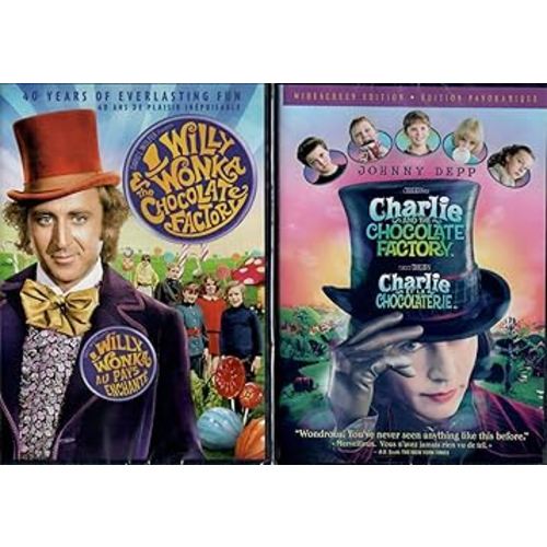 Willy Wonka & The Chocolate Factory / Charlie & The Chocolate Factory (DVD 2-Pack)
