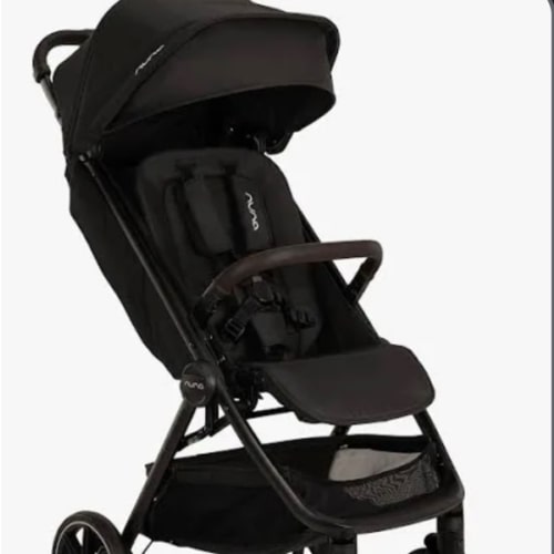 Nuna TRIV Next Stroller w/ Magnetic Buckle  - Caviar/Chocolate