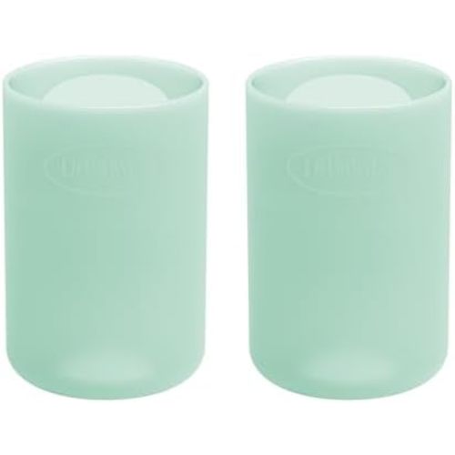 Dr. Brown's Narrow Glass Bottle Sleeve, Mint, 4 oz, 2-Pack