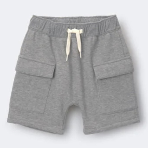 18M Toddler Boy French Terry Cargo Shorts with Pockets - Grey - Otter Avenue | Carter's