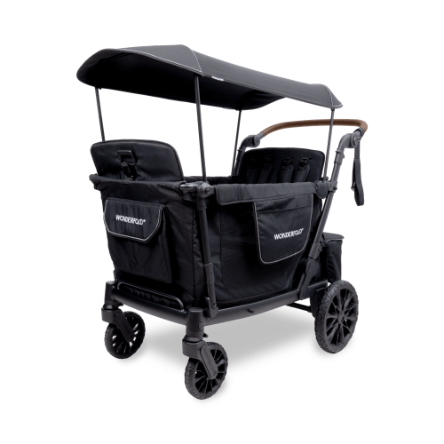 L4 Quad Stroller Wagon (4 Seater) | Compact & Smooth Ride – WONDERFOLD