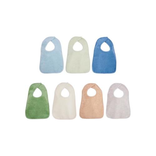 7 Pack Bibs - Multi - One Size