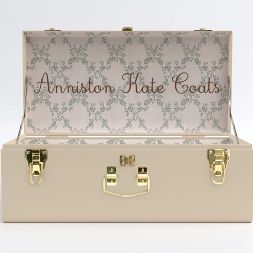 Petite Trunk - Limited Edition Beige - Ivy Trail / Embroidery