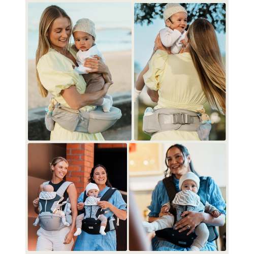 6-in-1 Baby Waist Carrier Hip Seat