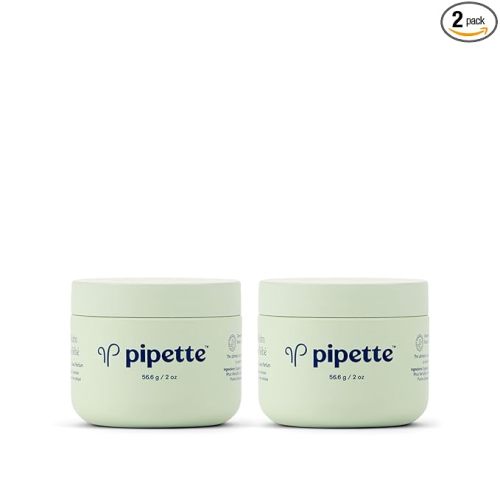 Pipette Baby Balm - Protects, Hydrates & Nourishes Sensitive Skin - Baby Essentials for Newborn with Renewable Plant-Derived Squalane, 2 oz