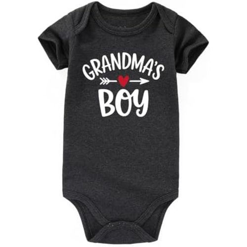 grandma's boy baby clothes grandma boy's clothing boy Bodysuits