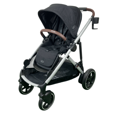 Cybex e-Gazelle S Stroller, 2024, Black, Moon Black