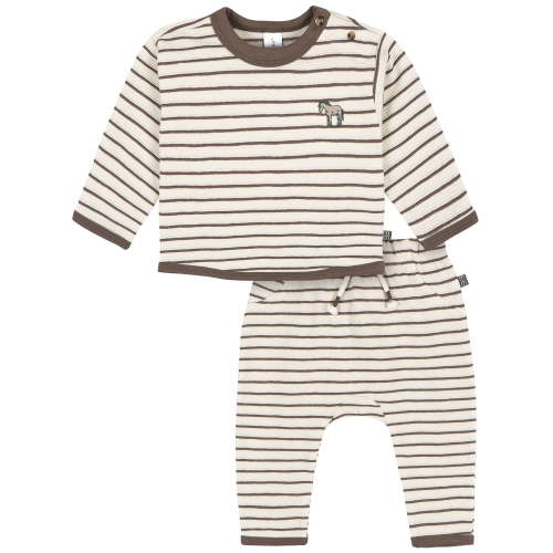 Modern Moments by Gerber Baby Boy Top and Harem Pant Outfit Set, 2-Piece, 0/3 Months - 24 Months