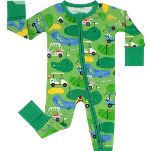 Little Sleepies Pajamas for Baby Boys & Girls, Viscose from Bamboo Baby Pajamas, Preemie & Newborn Sleepers, 2-Way Zipper PJs