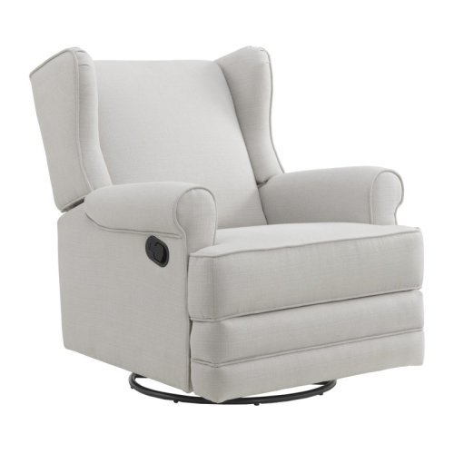 Oxford Baby Teegan Manual Upholstered Glider Recliner Rocking Chair Swivel for Nursery & Living Room & Reviews | Wayfair