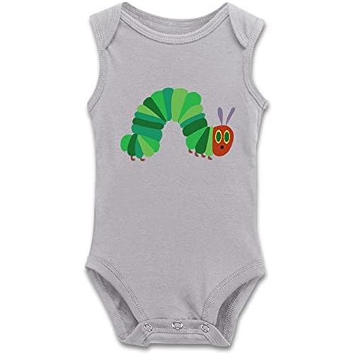 DOQOSESHY The Very Hungry Caterpillar Infant Girl Boy Bodysuit 0-24 Months Rompers