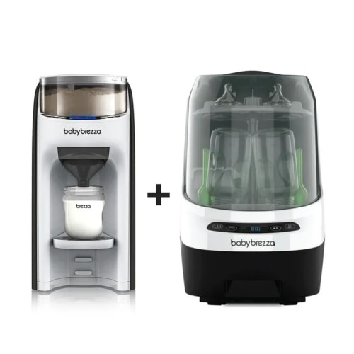 Baby brezza washer and formula mixer