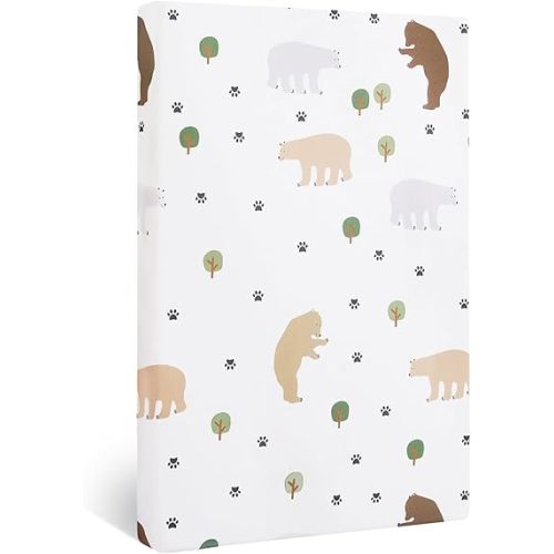 Pack and Play Mattress - 38" x 26" Soft Breathable Portable Mattres Waterproof & Washable Perfectly fits Pack n Play