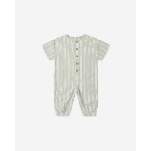 Hayes Jumpsuit Sage Pinstripe – Rylee + Cru