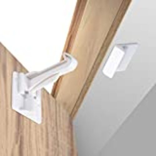 Amazon.com: Magnetic Cabinet Locks (12-Pack 2 Keys) Baby Proofing & Child Safety by Skyla Homes - The Safest, Quickest and Easiest Multi-Purpose 3M Adhesive Child Proof Latches, No Screws or Tools Needed : Baby