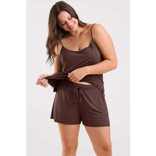 Cami Sleep Set | Coffee