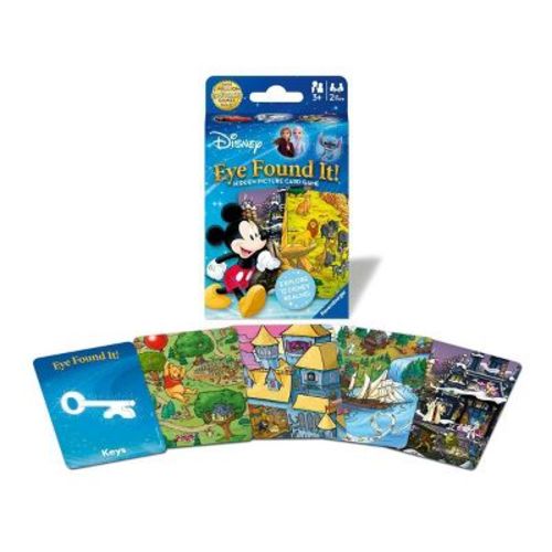 Ravensburger Disney Eye Found It Card Game: Creative Thinking, 5-15 Minute Play, 2+ Players, Travel Size