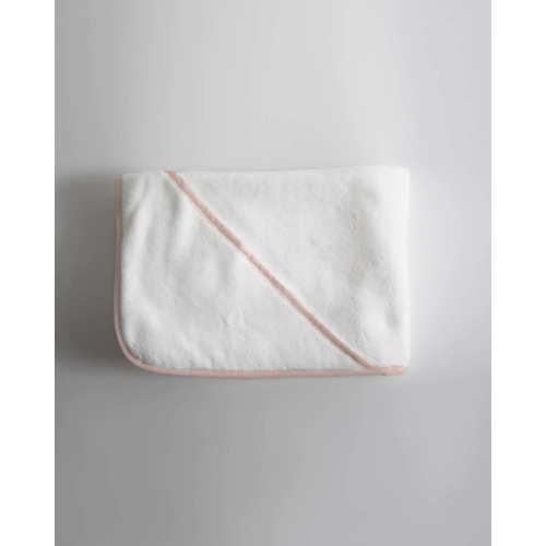 Organic Turkish Cotton Baby Bath Bundle in Soft Pink