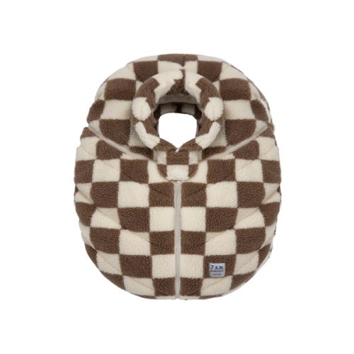 Car Seat Cocoon - Checker Berber