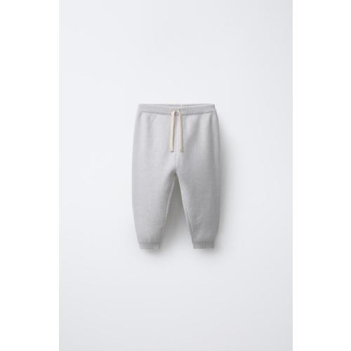 KNIT JOGGER PANTS - Light gray | ZARA United States