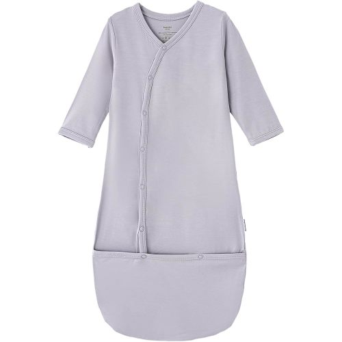 Viscose from Bamboo Baby Gown Newborn Preemie Sleeper Gowns Long Sleeve Nightgowns Unisex Infant Sleepwear