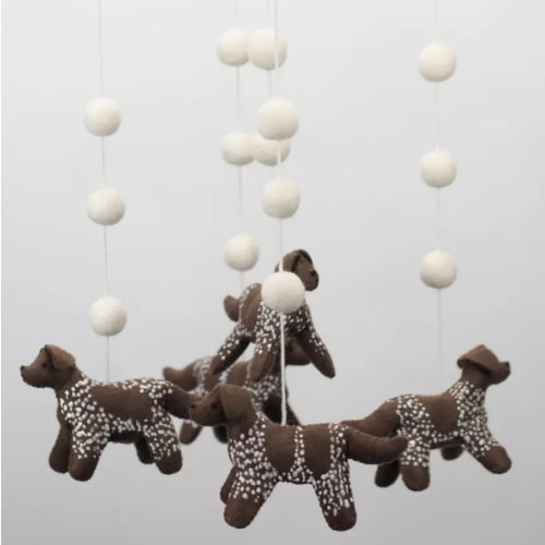 German Shorthaired Pointer Dog Baby Mobile