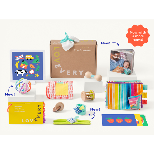 The Charmer Play Kit | 3- to 4-Month-Old Baby Toys | Lovevery