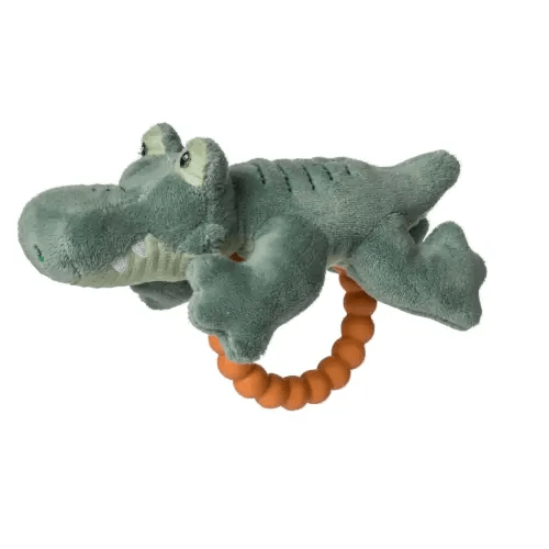 Buy Baby Alligator Teether Rattle | Flora Ottimer