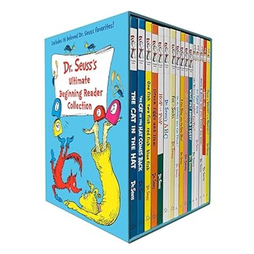 Dr. Seuss's Ultimate Beginning Reader Boxed Set Collection: Includes 16 Beginner Books and Bright & Early Books