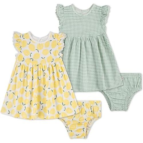HUGGIES Baby Girls' 2-Pack Dress