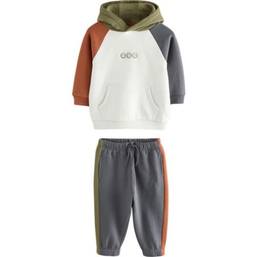 Kids' Colorblock Hoodie & Joggers Set, 12-18M