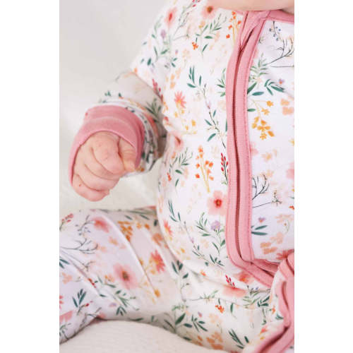 Winnie's Wildflowers Convertible Zip Romper