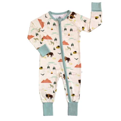 On the Ranch Bamboo Convertible Baby Pajama – Emerson and Friends