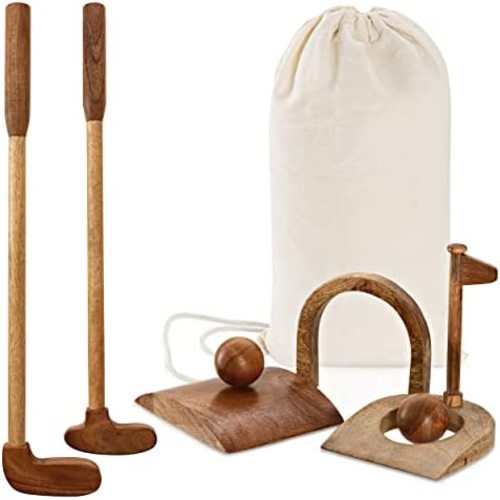 KOOKAROO Toddler Golf Set Ages 3-5 - Kids Golf Clubs 3-5 - Kids Golf Set - Golf Set for Kids 4-8 - Baby Golf Toy - 2 Year Old Golf Set - Toddler Golf Clubs Age 2 - Mini Golf Set - Baby Golf Clubs