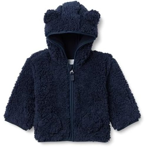 Amazon Essentials Unisex Babies' Hooded Sherpa Jacket