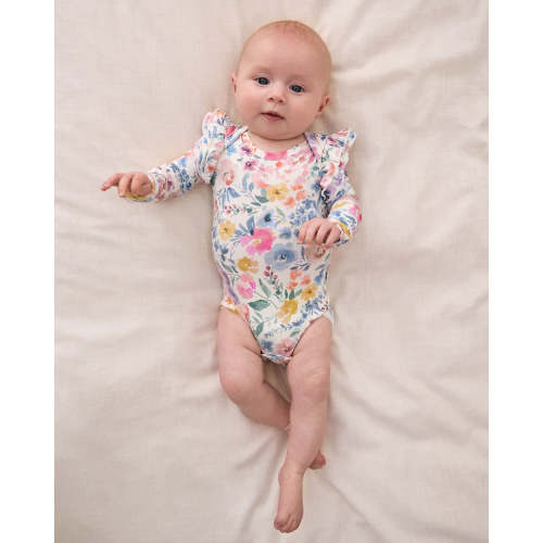 Tiny Blooms Flutter Bodysuit – Little Sleepies