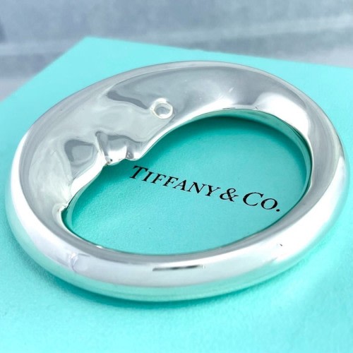 Authentic Tiffany & Co. Man In The Moon Baby Toy Rattle 925 T81fe