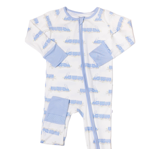 Train - Sleep Romper zip
