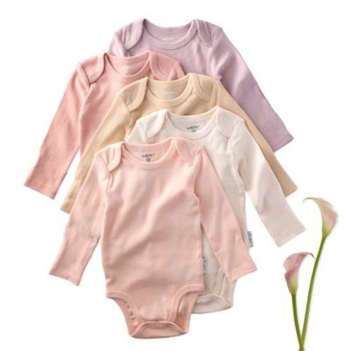 Butterblu BLAKE 5-Pack Long Sleeve Bodysuits Sorbet Newborn