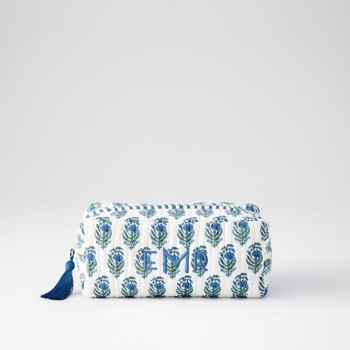 Block Print Travel Pouch