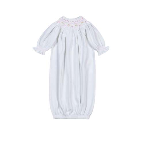 Sally Smocked Bishop Gown