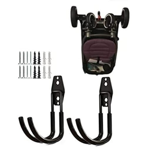 Baby Stroller Wall Mount Hanger - 2 Pcs