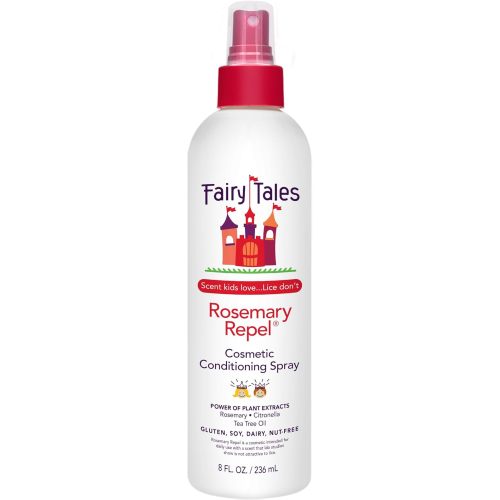 Fairy Tales Rosemary Repel Daily Kids Conditioning Spray – Kids Like the Smell, Lice Do Not, 8 fl oz. (Pack of 1)