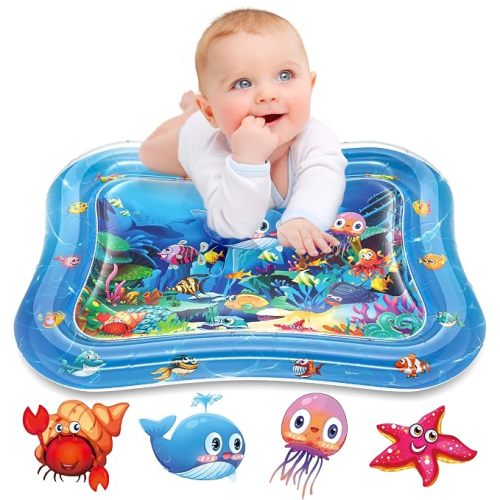 Infinno Inflatable Tummy Time Water Mat, Baby Sensory Toys 3-24 Months