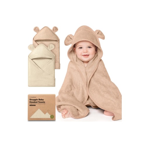 2-Pack Snuggle Hooded Towels
