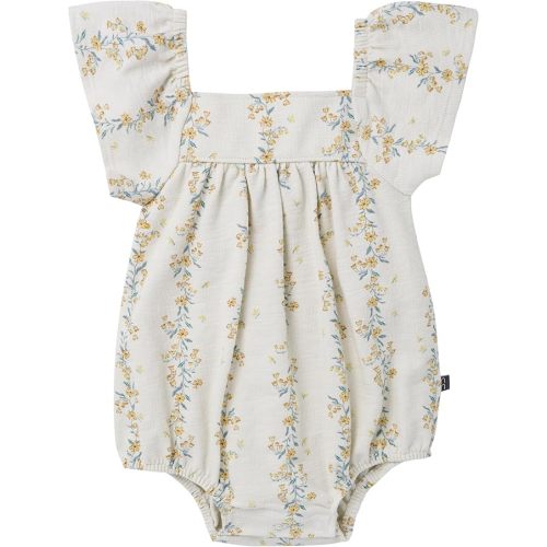 Modern Moments by Gerber Baby Girls' Lace Ruffle Bubble Romper