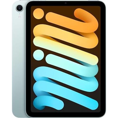 Apple iPad mini (A17 Pro): Apple Intelligence, 8.3-inch Liquid Retina Display, 128GB, Wi-Fi 6E, 12MP Front/12MP Back Camera, Touch ID, All-Day Battery Life — Blue