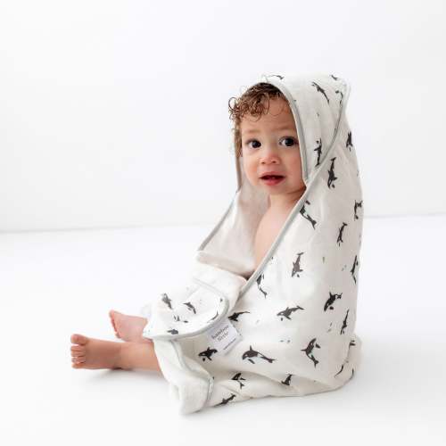 Orca Hooded Towel Set